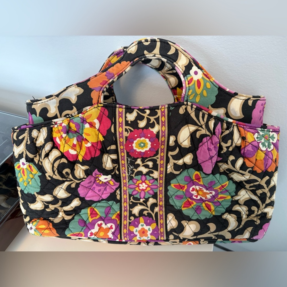 Vera Bradley Abby tote bag in the retired Suzani floral pattern
